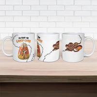 Halloween Ready For Candy Corn Ceramic Mug Creepy Ant Trail