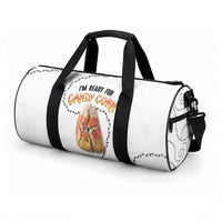 Halloween Ready For Candy Corn Duffle Bag Creepy Ant Trail