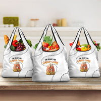 Halloween Ready For Candy Corn Grocery Bag Creepy Ant Trail