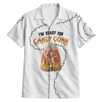 Halloween Ready For Candy Corn Hawaiian Shirt Creepy Ant Trail