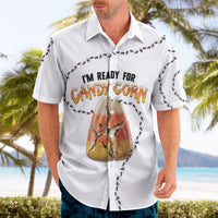 Halloween Ready For Candy Corn Hawaiian Shirt Creepy Ant Trail