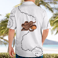 Halloween Ready For Candy Corn Hawaiian Shirt Creepy Ant Trail
