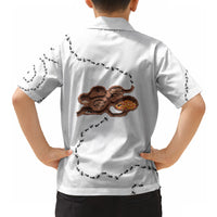 Halloween Ready For Candy Corn Hawaiian Shirt Creepy Ant Trail