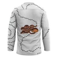 Halloween Ready For Candy Corn Hockey Jersey Creepy Ant Trail