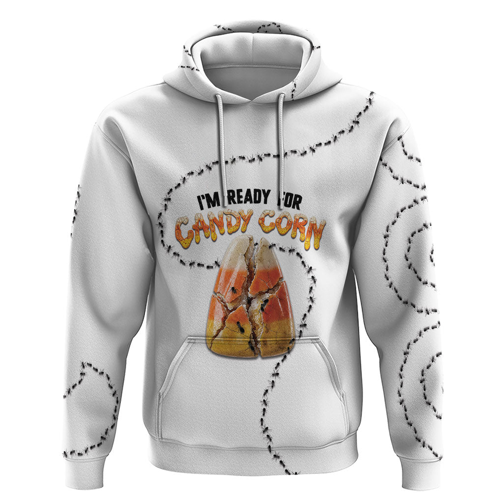 Halloween Ready For Candy Corn Hoodie Creepy Ant Trail