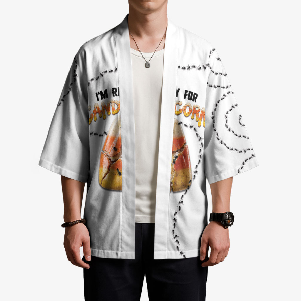 Halloween Ready For Candy Corn Kimono Creepy Ant Trail