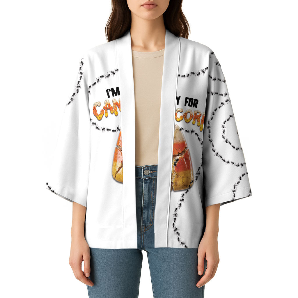 Halloween Ready For Candy Corn Kimono Creepy Ant Trail
