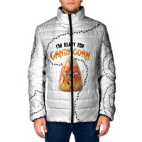 Halloween Ready For Candy Corn Padded Jacket Creepy Ant Trail