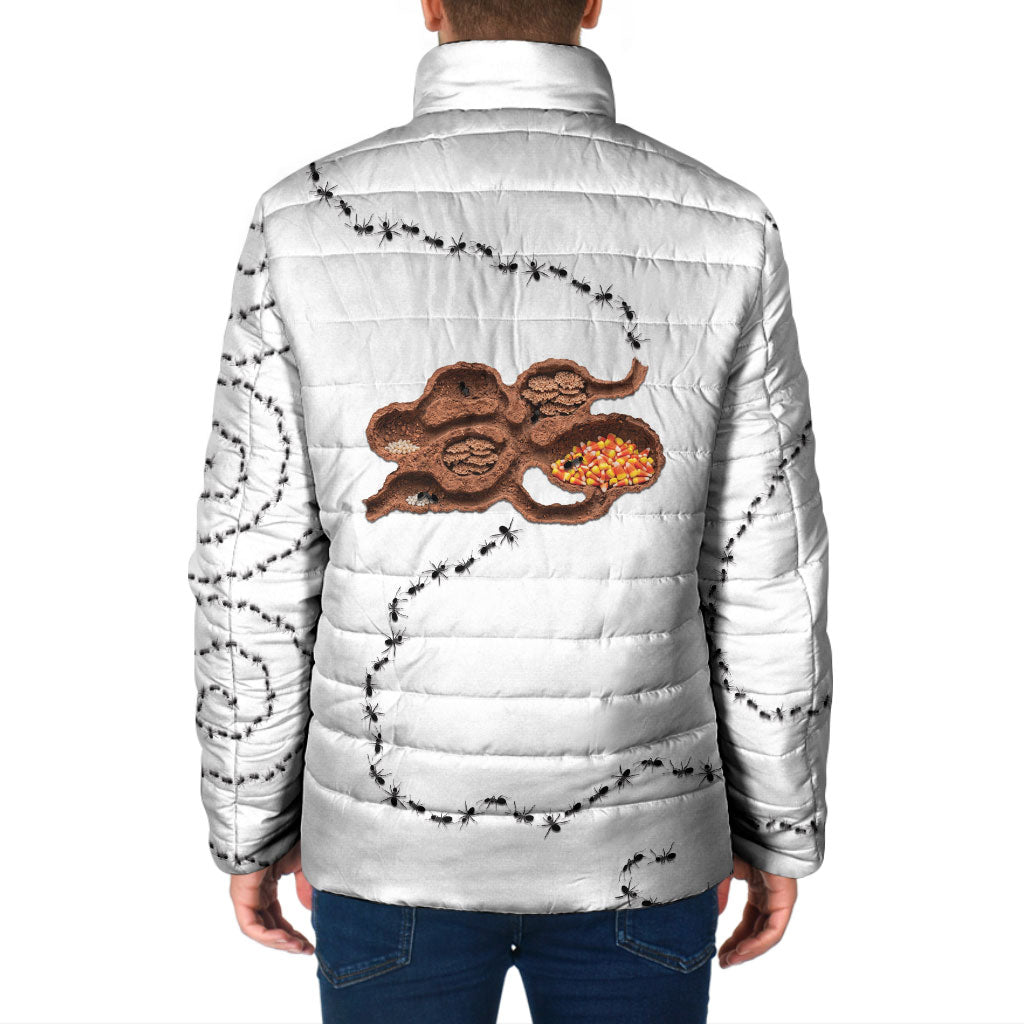 Halloween Ready For Candy Corn Padded Jacket Creepy Ant Trail
