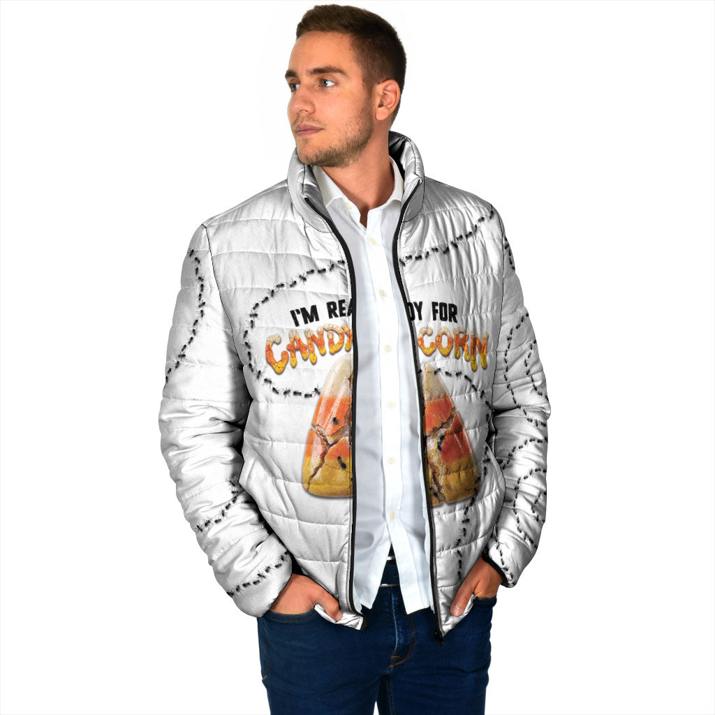 Halloween Ready For Candy Corn Padded Jacket Creepy Ant Trail
