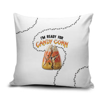 Halloween Ready For Candy Corn Pillow Cover Creepy Ant Trail