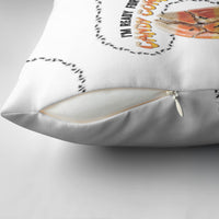 Halloween Ready For Candy Corn Pillow Cover Creepy Ant Trail