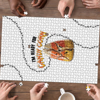 Halloween Ready For Candy Corn Puzzle Creepy Ant Trail
