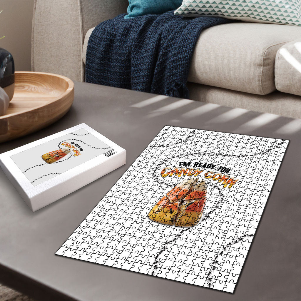 Halloween Ready For Candy Corn Puzzle Creepy Ant Trail