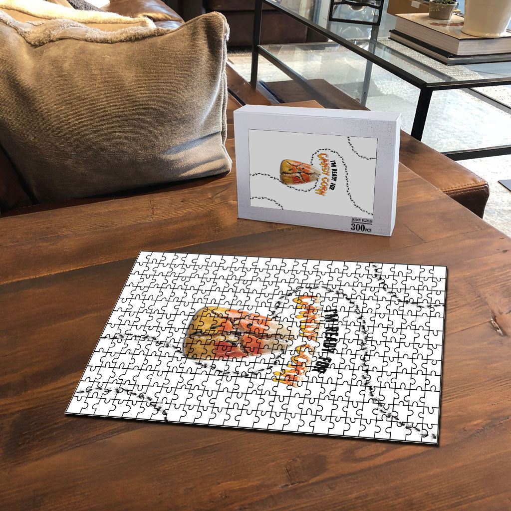 Halloween Ready For Candy Corn Puzzle Creepy Ant Trail
