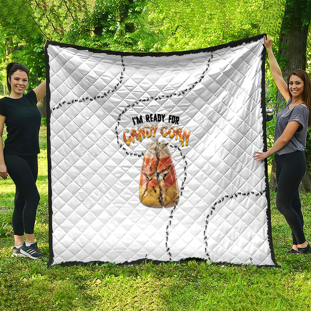 Halloween Ready For Candy Corn Quilt Creepy Ant Trail