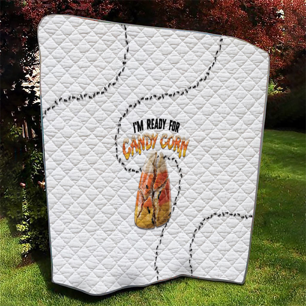 Halloween Ready For Candy Corn Quilt Creepy Ant Trail