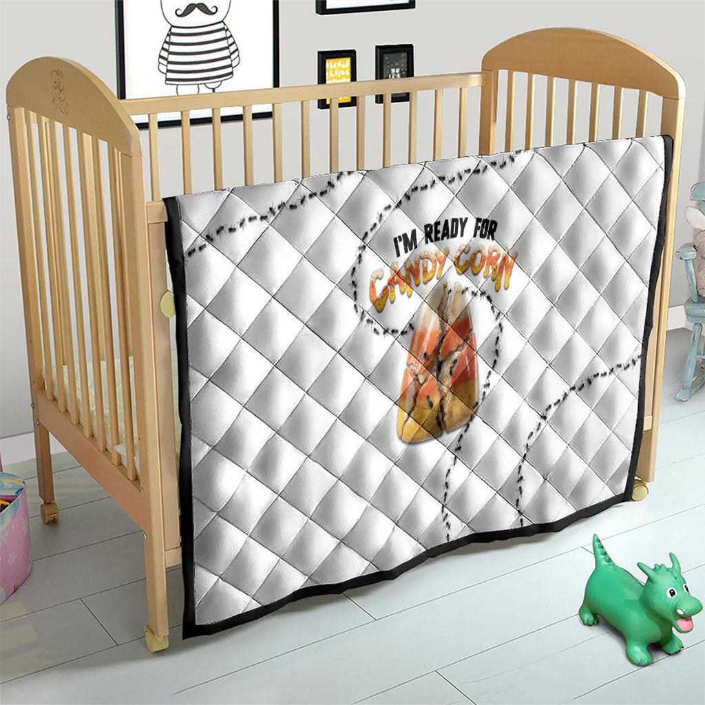 Halloween Ready For Candy Corn Quilt Creepy Ant Trail