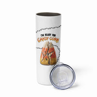 Halloween Ready For Candy Corn Skinny Tumbler Creepy Ant Trail