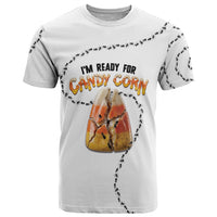 Halloween Ready For Candy Corn T Shirt Creepy Ant Trail