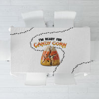 Halloween Ready For Candy Corn Tablecloth Creepy Ant Trail