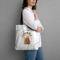 Halloween Ready For Candy Corn Tote Bag Creepy Ant Trail