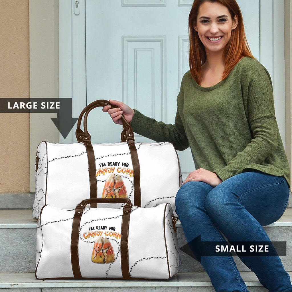 Halloween Ready For Candy Corn Travel Bag Creepy Ant Trail
