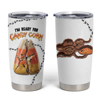 Halloween Ready For Candy Corn Tumbler Cup Creepy Ant Trail