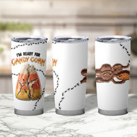 Halloween Ready For Candy Corn Tumbler Cup Creepy Ant Trail