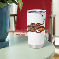 Halloween Ready For Candy Corn Tumbler Cup Creepy Ant Trail