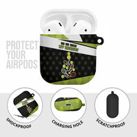 Tennis Christmas AirPods Case Ho Ho Hold My Racquet - Wonder Print Shop
