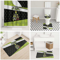 Tennis Christmas Bathroom Set Ho Ho Hold My Racquet - Wonder Print Shop