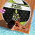 Tennis Christmas Beach Blanket Ho Ho Hold My Racquet - Wonder Print Shop