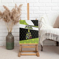 Tennis Christmas Canvas Wall Art Ho Ho Hold My Racquet - Wonder Print Shop