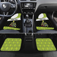 Personalized Tennis Christmas Car Mats Ho Ho Hold My Racquet - Wonder Print Shop