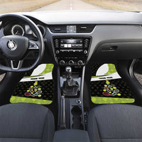Personalized Tennis Christmas Car Mats Ho Ho Hold My Racquet - Wonder Print Shop
