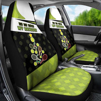 Tennis Christmas Car Seat Cover Ho Ho Hold My Racquet - Wonder Print Shop