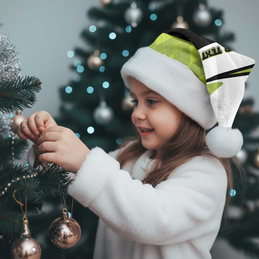 Personalized Tennis Christmas Christmas Santa Hat Ho Ho Hold My Racquet - Wonder Print Shop