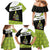 Personalized Tennis Christmas Family Matching Mermaid Dress and Hawaiian Shirt Ho Ho Hold My Racquet - Wonder Print Shop