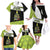 Personalized Tennis Christmas Family Matching Off The Shoulder Long Sleeve Dress and Hawaiian Shirt Ho Ho Hold My Racquet - Wonder Print Shop