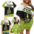 Personalized Tennis Christmas Family Matching Off Shoulder Short Dress and Hawaiian Shirt Ho Ho Hold My Racquet - Wonder Print Shop