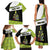 Personalized Tennis Christmas Family Matching Tank Maxi Dress and Hawaiian Shirt Ho Ho Hold My Racquet - Wonder Print Shop