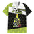 Personalized Tennis Christmas Hawaiian Shirt Ho Ho Hold My Racquet - Wonder Print Shop