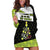 Personalized Tennis Christmas Hoodie Dress Ho Ho Hold My Racquet - Wonder Print Shop