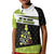 Personalized Tennis Christmas Kid Polo Shirt Ho Ho Hold My Racquet - Wonder Print Shop
