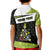 Personalized Tennis Christmas Kid Polo Shirt Ho Ho Hold My Racquet - Wonder Print Shop