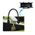 Tennis Christmas Leather Bag Ho Ho Hold My Racquet - Wonder Print Shop