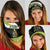 Tennis Christmas Neck Gaiter Ho Ho Hold My Racquet - Wonder Print Shop