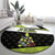 Tennis Christmas Round Carpet Ho Ho Hold My Racquet - Wonder Print Shop