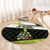 Tennis Christmas Round Carpet Ho Ho Hold My Racquet - Wonder Print Shop